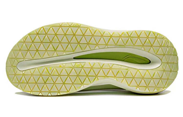 Lookbook 中國李寧 雲遊Slay 回彈潮流涼拖鞋 男女同款 淡果綠