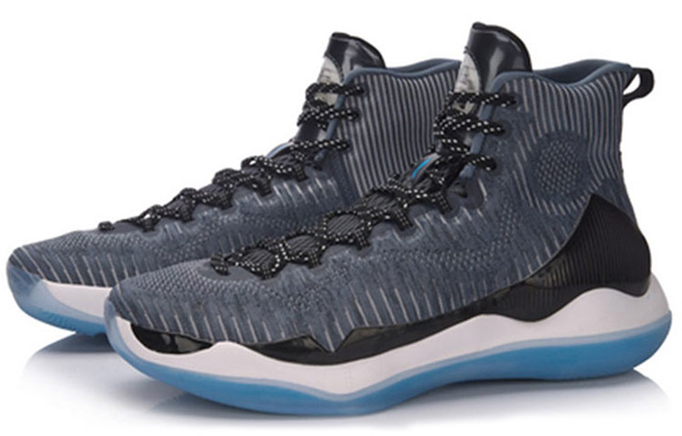 Lookbook Li-Ning YuShuai 11 Premium 'Gray Blue' ABAM059-2