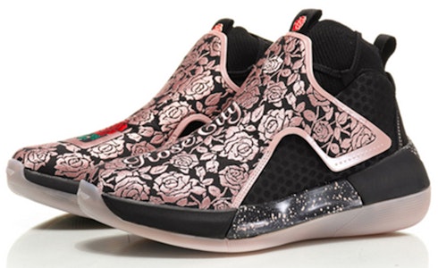 LiNing李寧 驭帥 12 高筒 籃球鞋 男款 黑粉色 Lookbook LiNing李寧 驭帥 12 高筒 籃球鞋 男款 黑粉色