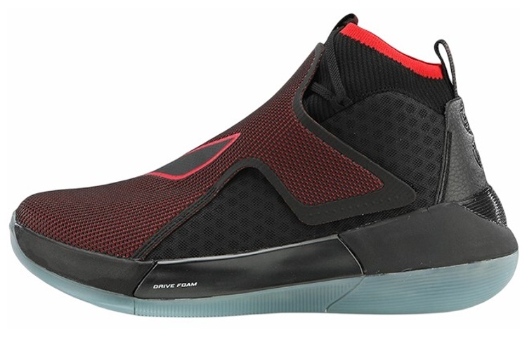 Li-Ning YuShuai 12 'Black Red' ABAN025-2