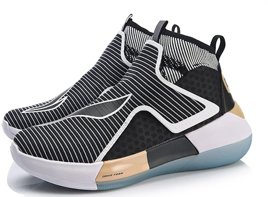 리닝 웨이스하이 12 하이탑 '블랙 골드' (Li-Ning Weishai 12 High-top 'Black Gold') ABAN049-2 Lookbook 리닝 웨이스하이 12 하이탑 '블랙 골드' (Li-Ning Weishai 12 High-top 'Black Gold') ABAN049-2