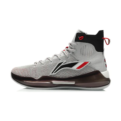 Li-Ning Yushuai 13 'Grey Cinnabar Red'