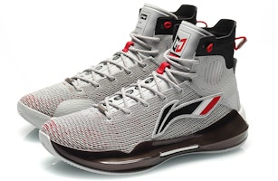 Li-Ning Yushuai 13 'Gris Cinnabar Rojo' ABAP065-14 Lookbook Li-Ning Yushuai 13 'Gris Cinnabar Rojo' ABAP065-14
