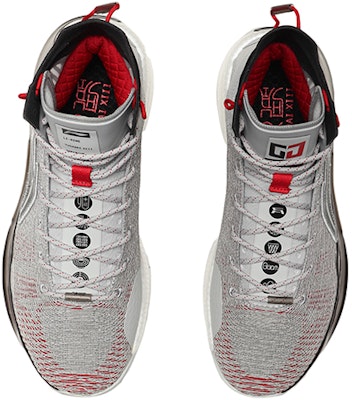 Li-Ning Yushuai 13 'Grey Cinnabar Red' ABAP065-14 Shop Li-Ning Yushuai 13 'Grey Cinnabar Red' ABAP065-14