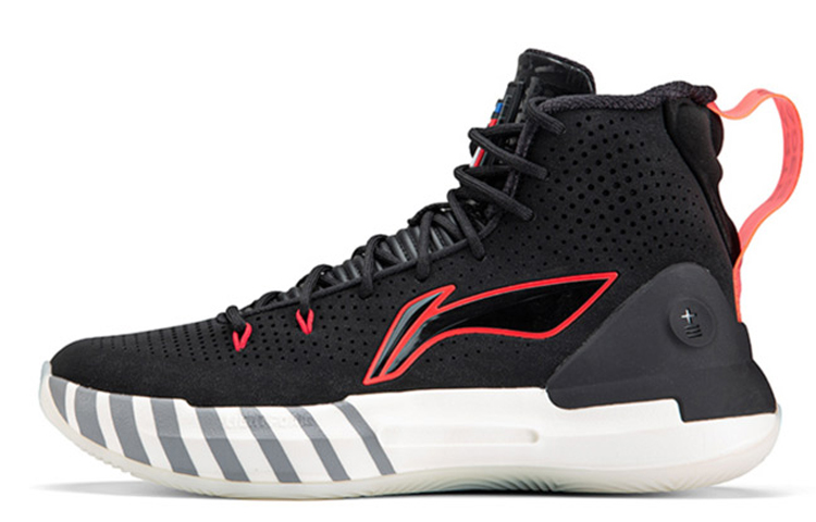 Buy 李宁 驭帅 13 防滑耐磨 高筒 篮球鞋 黑色