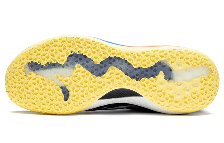 Shop LiNing李寧 驭帅 14 䨻 雷暴 防滑耐磨 低帮 籃球鞋 黑藍橙