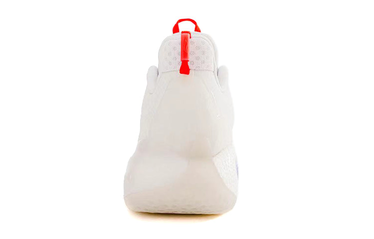 Shop LiNing李寧 驭帥 14 防滑減震耐磨 低筒 籃球鞋 男女同款 白紅