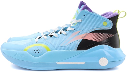 LiNing李寧 駕帥 15 䨻 減震防滑耐磨 中筒 籃球鞋 月白藍 Lookbook LiNing李寧 駕帥 15 䨻 減震防滑耐磨 中筒 籃球鞋 月白藍