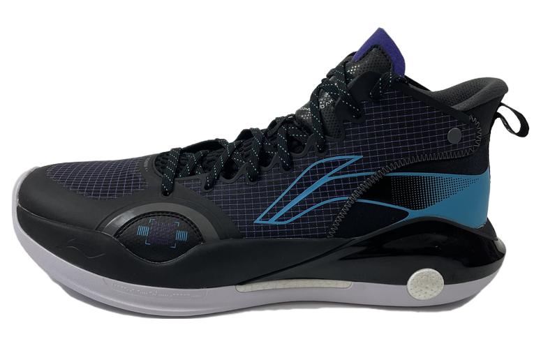 Li-Ning Yushuai 15 Basketball Shoes 'Black Blue' ABAR043-H