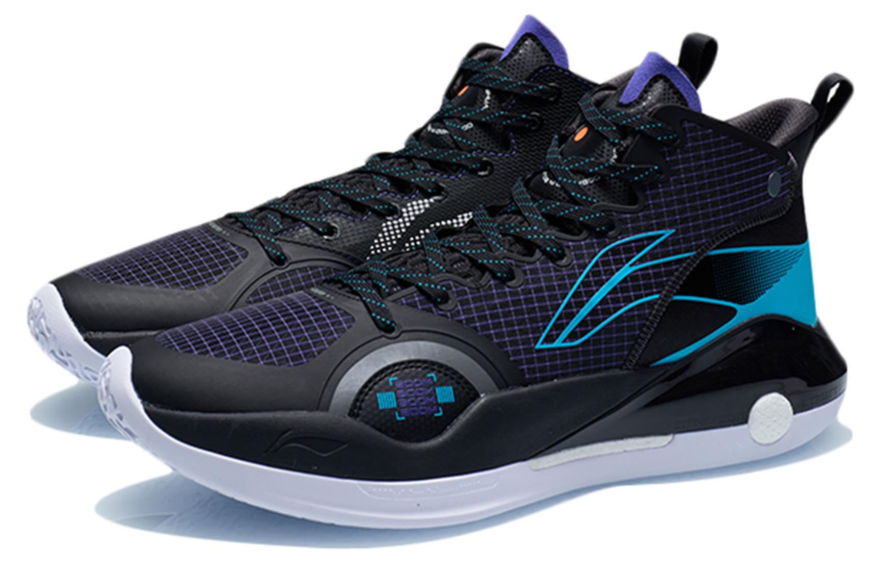 Order 李宁 驭帅15䨻 防滑耐磨 中帮 籃球鞋 男款 黑藍 PE贊助版