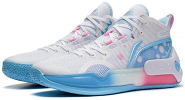 Li-Ning Yushuai 16 Mid 'Putih Biru Merah Muda' ABAS053-J Lookbook Li-Ning Yushuai 16 Mid 'Putih Biru Merah Muda' ABAS053-J