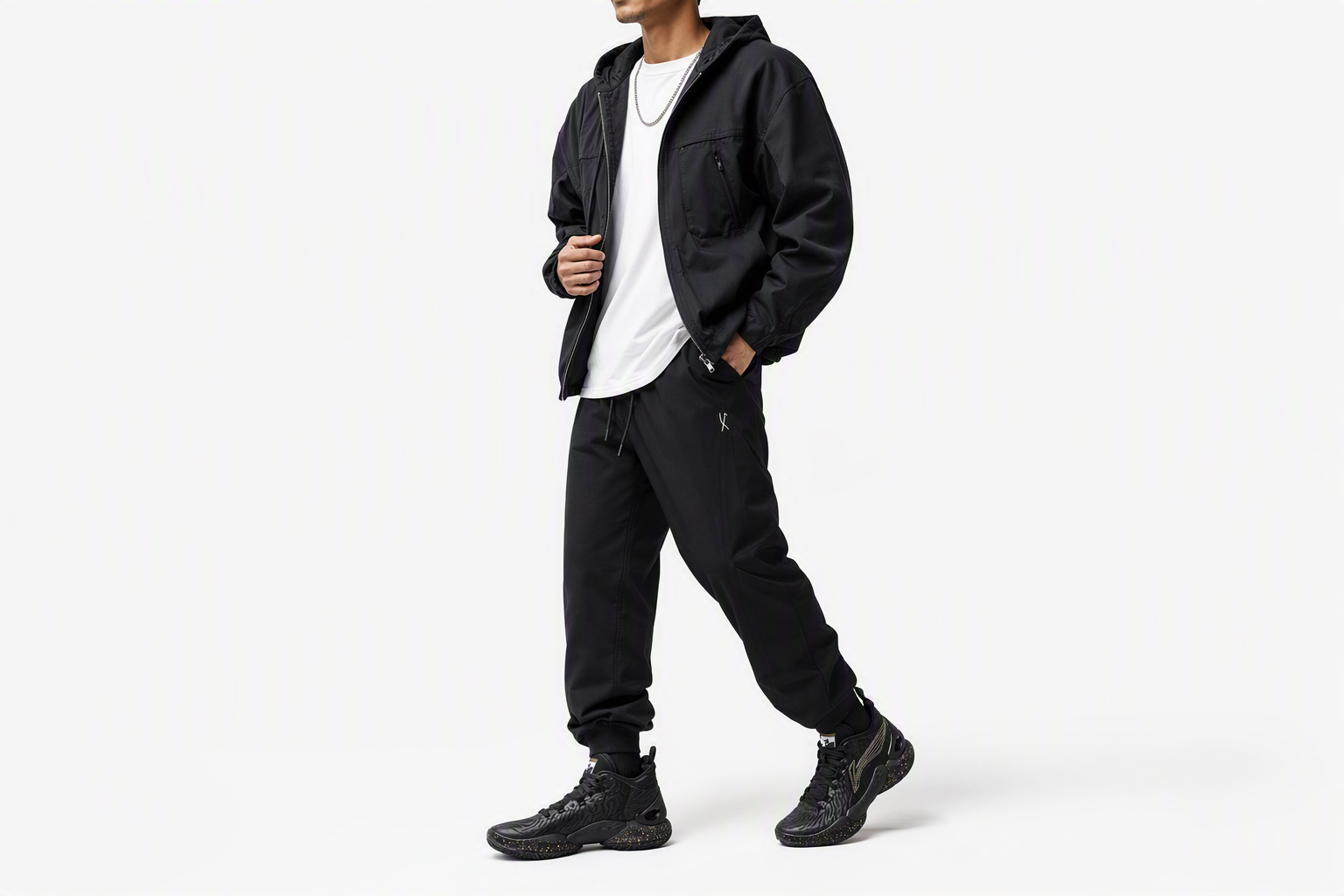 Order 李宁驭帅18代 "黑色" ABAU009-10