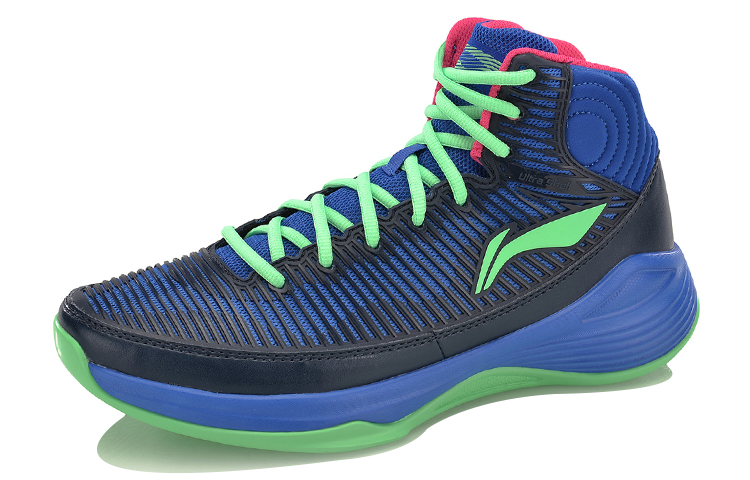 Order Li-Ning YuShuai 3 High "Blu Verde" ABPM015-2