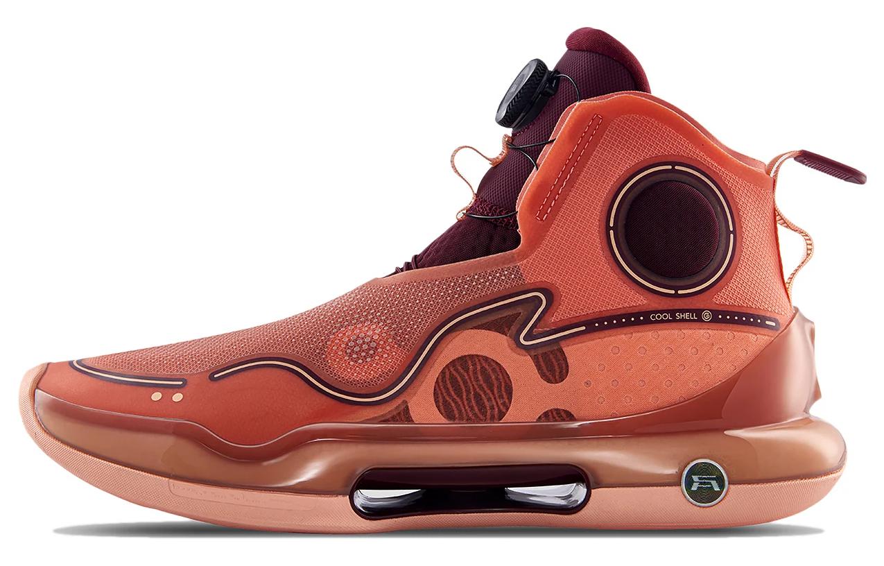 Order 리닝 어슈아이 에볼루션 하이 '샌드 오렌지' ABAR041-5