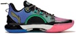 Li-Ning Yushuai Evolution Low 'Hitam Merah Jambu Biru' ABAS161-4