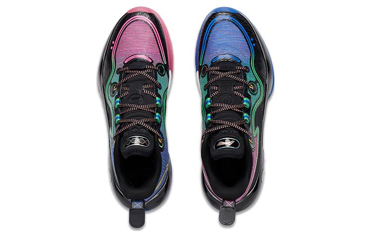 Lookbook 李寧 突變 低筒 驭帥 防磨透氣 低幫 籃球鞋 黑粉藍