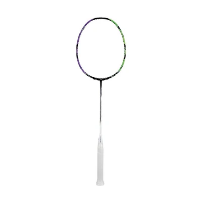 Li-Ning Zhan Ji 9000 Full Carbon Badminton Racket 3U/4U Purple Green Pro Control AYPU0219000