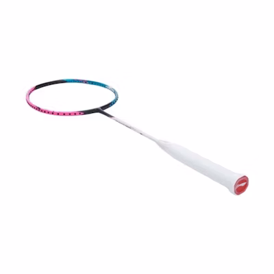 Li-Ning Zhan Ji Full Carbon Badminton Racket 4U G5 Green/Pink - Pro Defensive Control 8000