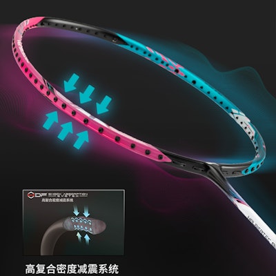 Li-Ning Zhan Ji Full Carbon Raket Badminton 4U G5 Hijau/Merah Jambu - Kawalan Pro Defensif 8000 Purchase Li-Ning Zhan Ji Full Carbon Raket Badminton 4U G5 Hijau/Merah Jambu - Kawalan Pro Defensif 8000