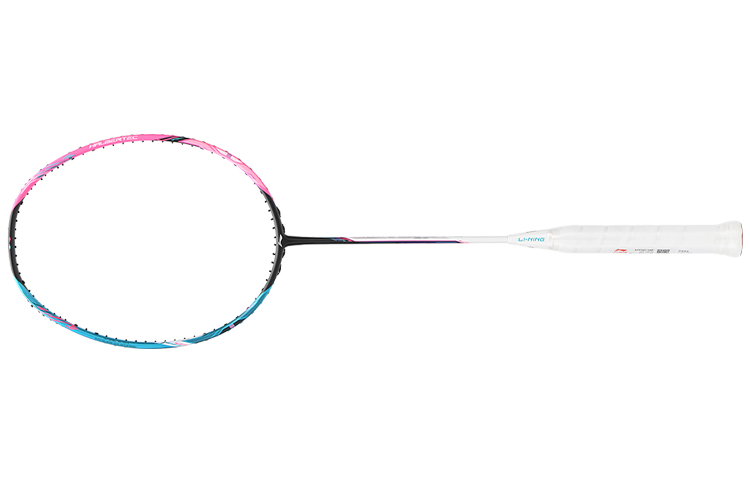 Order Li-Ning Zhanji 8000 Full Carbon Badminton Racket - Pro Defensive Control Pink/Green AYPT057-1