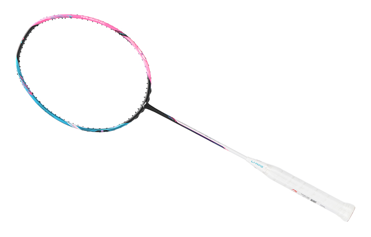Purchase Li-Ning Zhanji 8000 Full Carbon Badminton Racket - Pro Defensive Control Pink/Green AYPT057-1