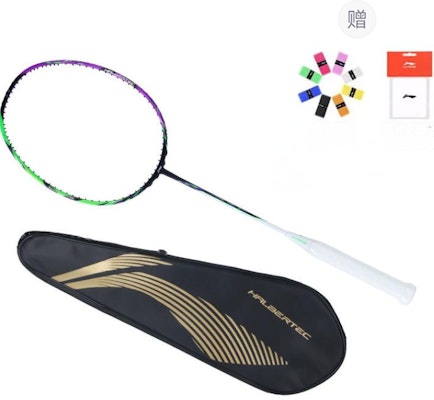 Li-Ning Zhanji 9000 Raket Badminton Karbon 3U/4U Hijau Jade Ungu Pro Tahan Lama AYPU021-3 Buy Li-Ning Zhanji 9000 Raket Badminton Karbon 3U/4U Hijau Jade Ungu Pro Tahan Lama AYPU021-3