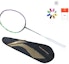 Buy Li-Ning Zhanji 9000 Raket Badminton Karbon 3U/4U Hijau Jade Ungu Pro Tahan Lama AYPU021-3