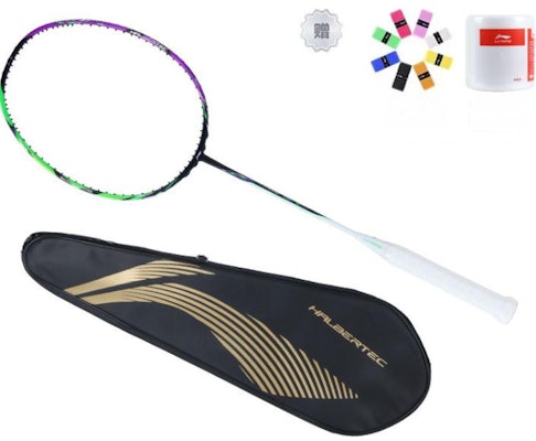 Li-Ning Zhanji 9000 Raket Badminton Karbon 3U/4U Hijau Jade Ungu Pro Tahan Lama AYPU021-3 Shop Li-Ning Zhanji 9000 Raket Badminton Karbon 3U/4U Hijau Jade Ungu Pro Tahan Lama AYPU021-3