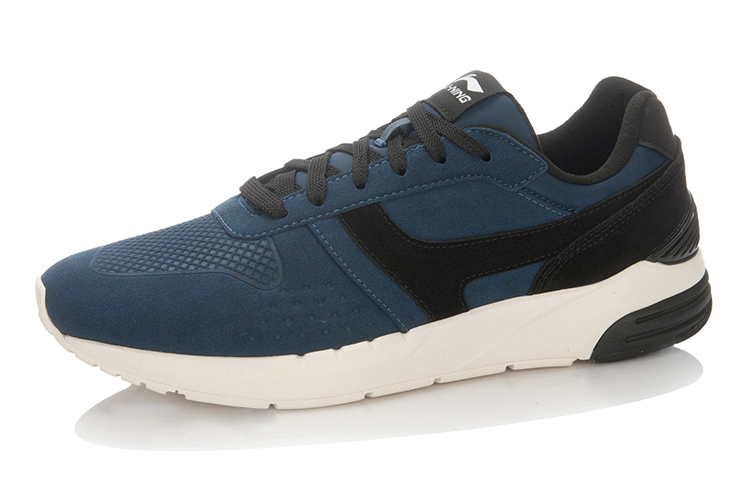 Lookbook Li-Ning Zheng Rong 92 Retro Running Shoes 'Blue Black' ARCL021-2