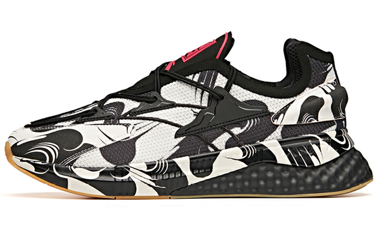 Anta Li Bai-themed Chinese Style Running Shoes 'Black White Red'