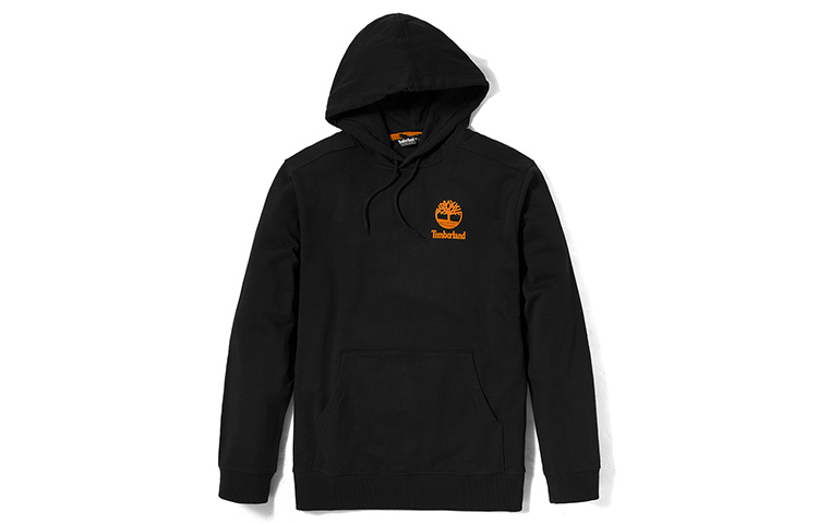 Li Chen Recommended Timberland Tree Logo Hoodie - Black Pullover A2FV7-001