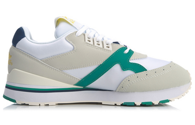 Order 李宁 001 原點 防滑耐磨 低幫 運動休閒鞋 白綠