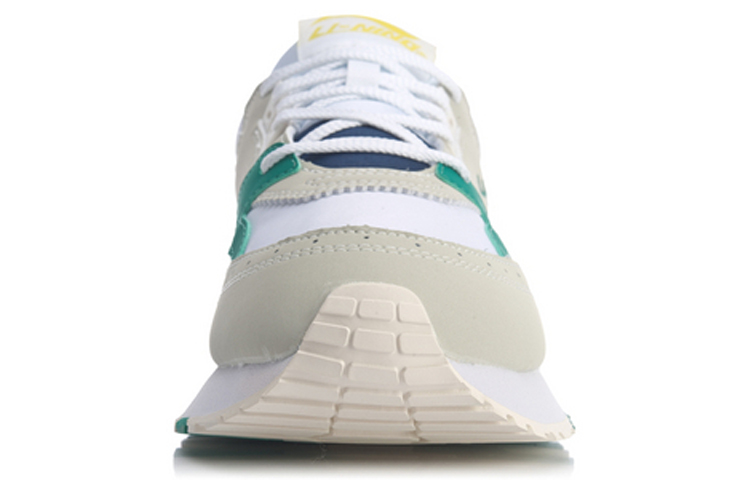 Shop 李宁 001 原點 防滑耐磨 低幫 運動休閒鞋 白綠