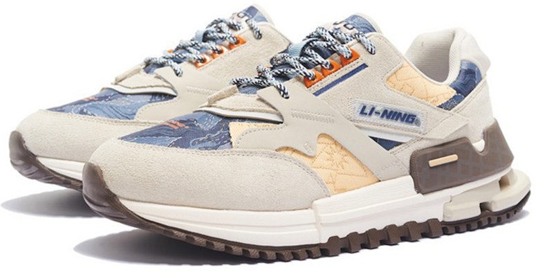 Li-Ning 001 Klasik 'Abu-abu Biru' AZGS077-3 Lookbook Li-Ning 001 Klasik 'Abu-abu Biru' AZGS077-3