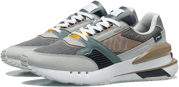 李宁001经典版 '灰蓝棕' AGCR183-4 Lookbook 李宁001经典版 '灰蓝棕' AGCR183-4