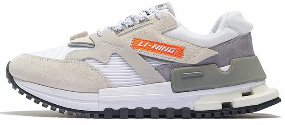 Li-Ning 001 Classic 'Grey Orange' AZGS077-4 Buy Li-Ning 001 Classic 'Grey Orange' AZGS077-4