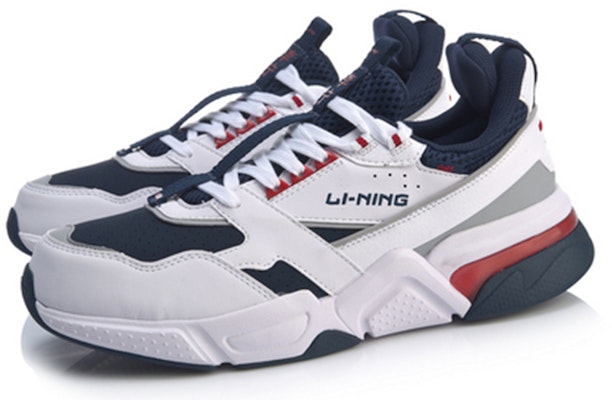 Li-Ning 001 Klasik 'Putih Biru' AGCP061-3 Lookbook Li-Ning 001 Klasik 'Putih Biru' AGCP061-3