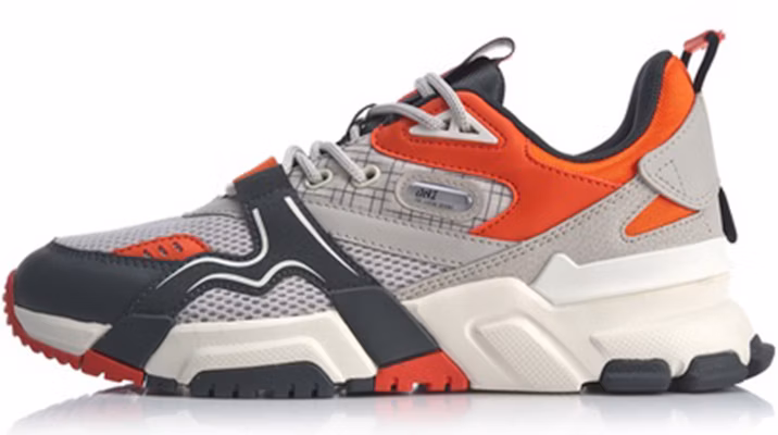 Li-Ning 001 Classic Casual Shoe Gray AGCQ005-4 Buy Li-Ning 001 Classic Casual Shoe Gray AGCQ005-4