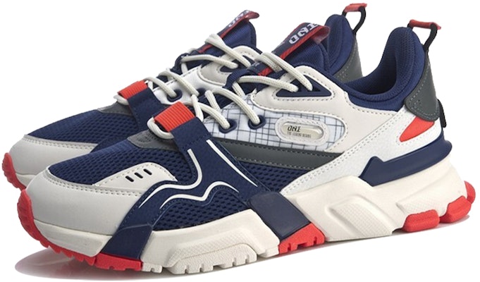 Li-Ning 001 Kasut Kasual Klasik Ungu Biru AGCQ005-5 Lookbook Li-Ning 001 Kasut Kasual Klasik Ungu Biru AGCQ005-5