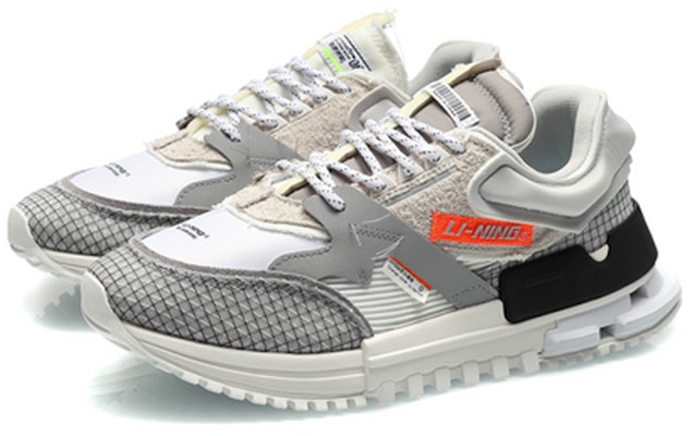 Li-Ning 001 Classic Casual Shoes Gray White AGCQ271-1 Lookbook Li-Ning 001 Classic Casual Shoes Gray White AGCQ271-1