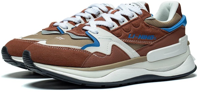 Li-Ning 001 Moment V2 'Coklat Putih' AGCT017-4 Lookbook Li-Ning 001 Moment V2 'Coklat Putih' AGCT017-4