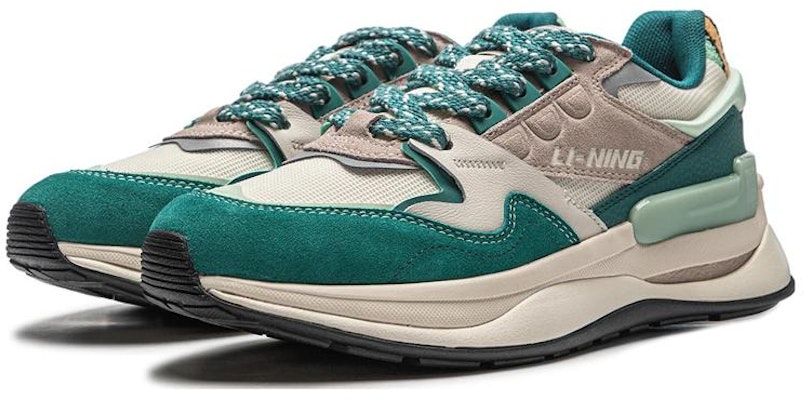 Li-Ning 001 Moment V2 'Blanco Crema Verde' AGCT501-3 Lookbook Li-Ning 001 Moment V2 'Blanco Crema Verde' AGCT501-3