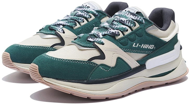 Li-Ning 001 Moment V2 'Hijau' Sneakers AGCS109-4 Lookbook Li-Ning 001 Moment V2 'Hijau' Sneakers AGCS109-4