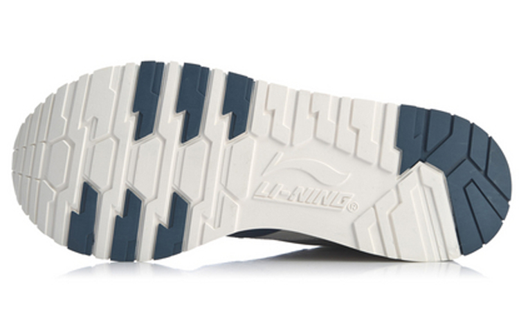 Li-Ning 001 Retro Athleisure Casual Sports Shoes Gray White 圖 5