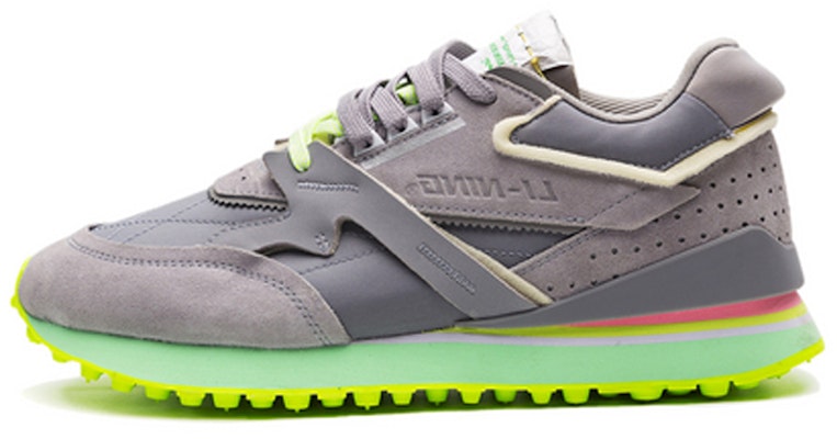 Li-Ning 001 Splicing Lightweight Wear-Resistant Low Top Athleisure Casual Sports Shoes Gray Green AGCP313-5 Buy Li-Ning 001 Splicing Lightweight Wear-Resistant Low Top Athleisure Casual Sports Shoes Gray Green AGCP313-5