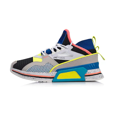 Li-Ning 001 T1000 No Boundry Mid 'Black Grey White'