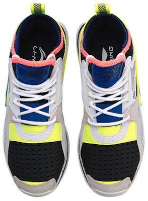 Li-Ning 001 T1000 No Boundry Mid 'Black Grey White' AGLP007-3 Shop Li-Ning 001 T1000 No Boundry Mid 'Black Grey White' AGLP007-3