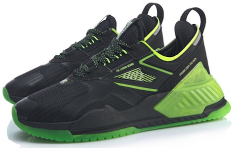 Li-Ning 001 T2000 'Hitam Hijau' AGLQ019-4 Lookbook Li-Ning 001 T2000 'Hitam Hijau' AGLQ019-4