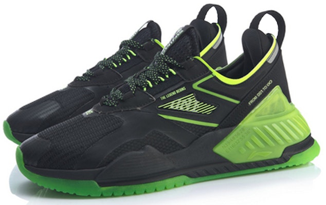 Li-Ning 001 T2000 'Hitam Hijau' AGLQ019-4 Lookbook Li-Ning 001 T2000 'Hitam Hijau' AGLQ019-4