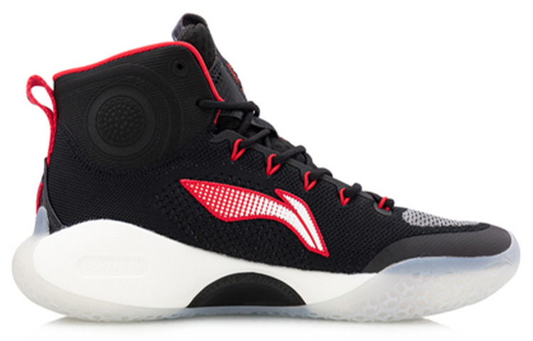 Order 李寧14ハイカット 黒/グレー ABAQ041-2